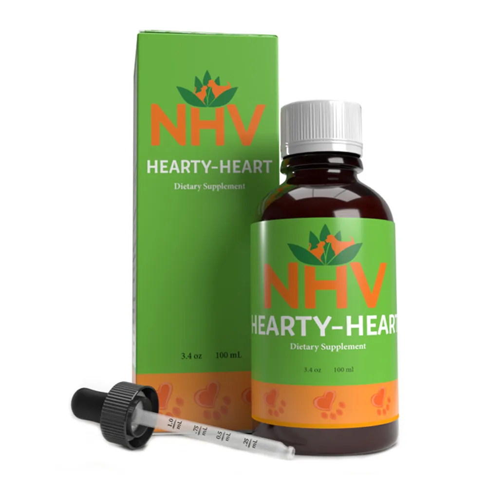 【NHV 藥草獸醫】Hearty-Heart 心臟照護營養飲+送好禮二選一(寵物保健/心臟/狗狗/貓咪/)