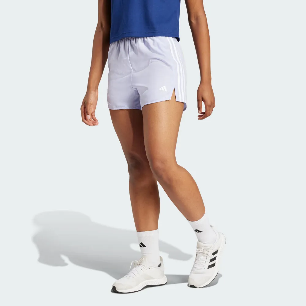 【adidas 愛迪達】短褲 女 運動褲 亞規 3S SHORT HIGH R 紫 JN6872