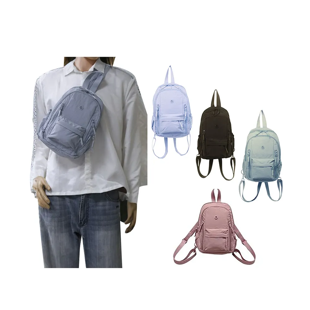 【SNOW.bagshop】雙11 後背 水瓶外袋 主袋+外袋共六層 小容量 防水尼龍布
