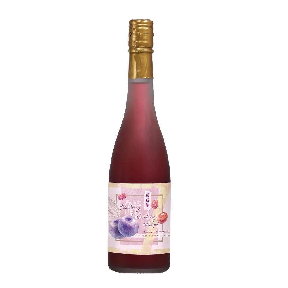 【宮北合作農場】藍莓醋500ml 藍莓蔓越莓醋 莓莓醋