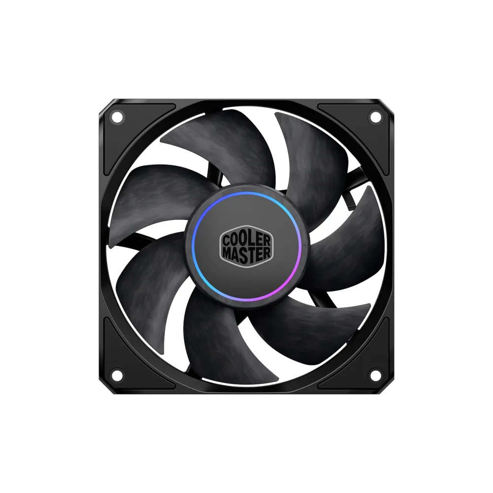 【Cooler Master 酷碼】MasterFan M120 ARGB 鋁框風扇/2300RPM/全鋁框架/磁懸浮動態軸