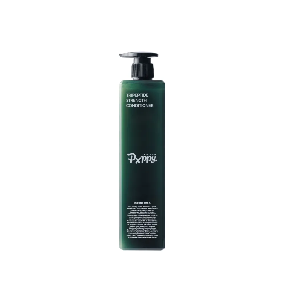 【Pxppy】胜肽強韌護髮乳500mL Poppy21罌粟狂想 補充水分 柔順彈性 防止髮絲斷裂 中醫師共同研發