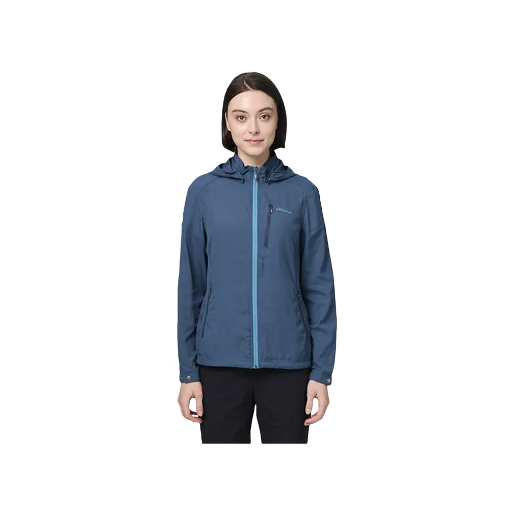 【Wildland 荒野】女彈性透氣抗UV輕薄外套-秀姑藍山-S-2L-0B21907-175(女裝/連帽外套/機車外套/休閒外套)
