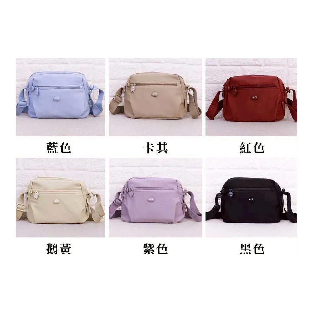 【SNOW.bagshop】雙11 斜背包 二主袋+外袋共四層 中容量 厚磅 防水尼龍布