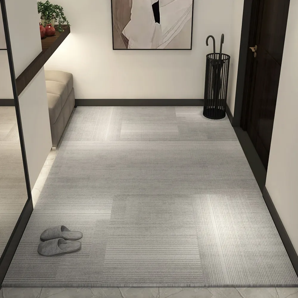 新川 輕奢高級感防滑加厚入戶門墊80CM*120CM（可裁剪 地墊 防滑腳墊 玄關地墊）