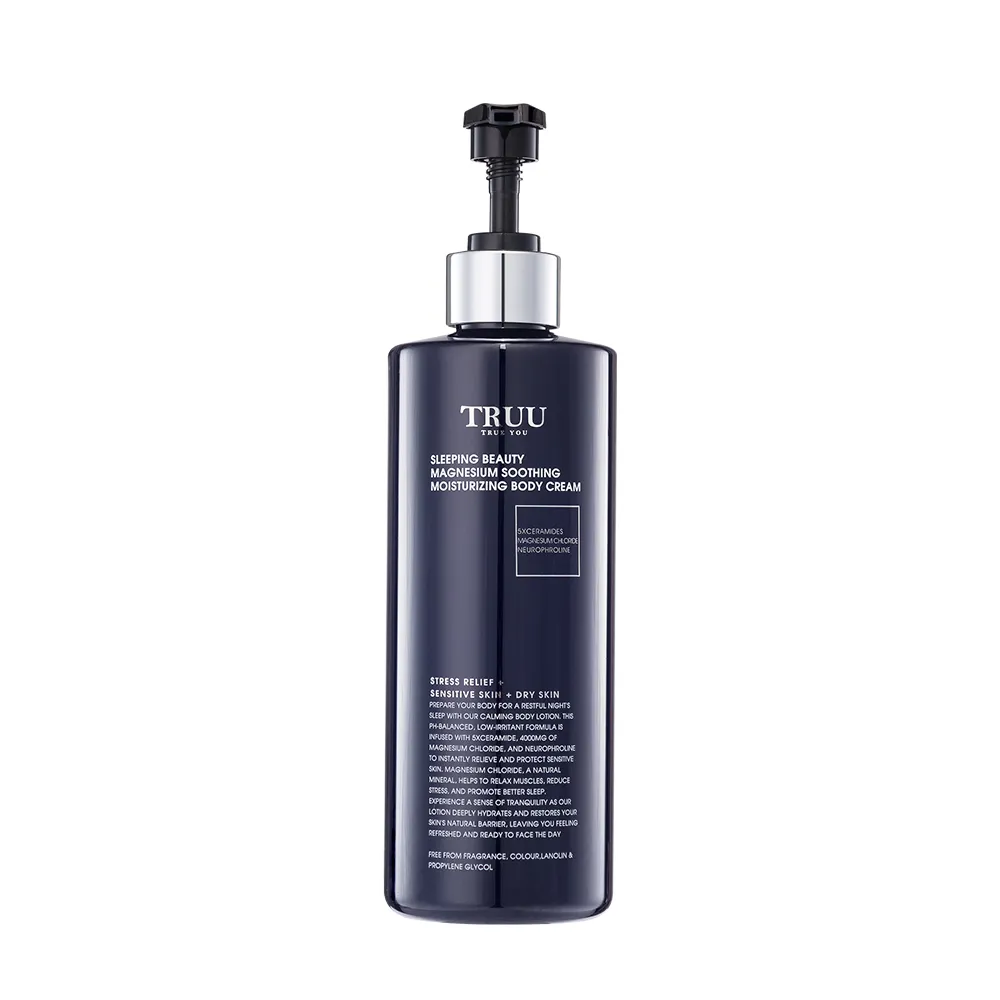 【TRUU 童】睡鎂人高效保濕身體乳400ml(長效保濕 鎂好睡眠)