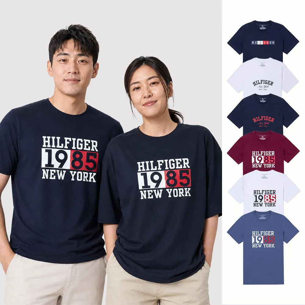 【TOMMY HILFIGER】TOMMY 經典印刷文字Logo圖案短袖T恤 上衣-多色選(平輸品/短T)
