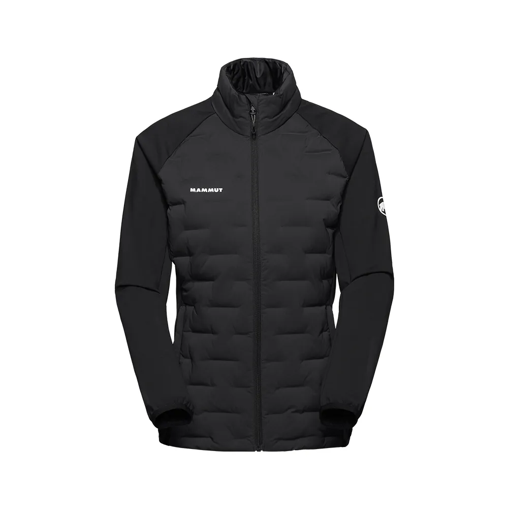 【Mammut 長毛象】Sender IN Hybrid Jacket AF W 保暖化纖立領外套 黑色 女款 #1013-04540