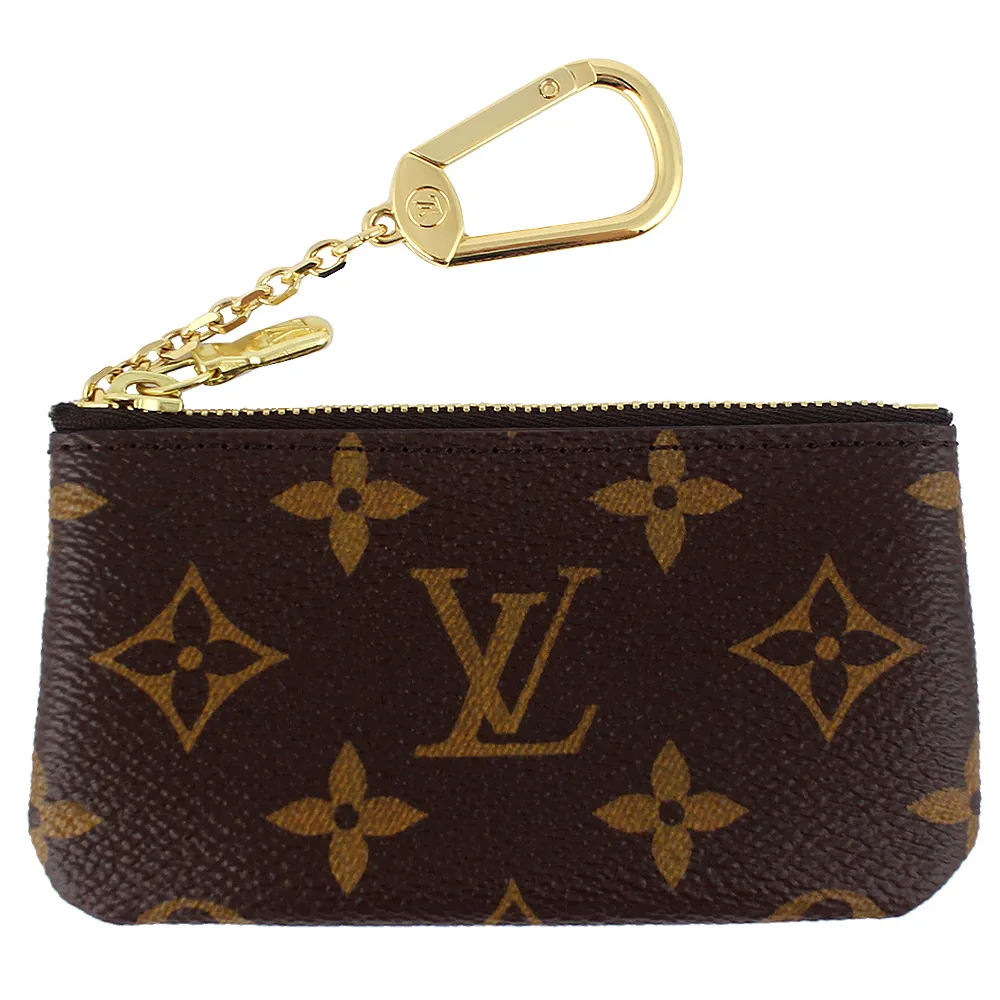 【Louis Vuitton 路易威登】Monogram LV花紋鑰匙零錢包(M62650)