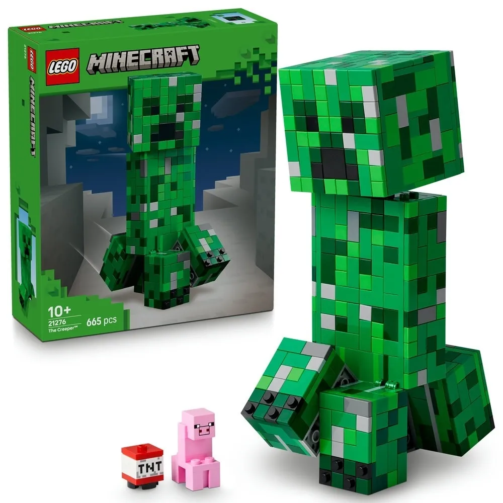 【LEGO 樂高】Minecraft 21276 苦力怕(麥塊 電玩遊戲 兒童玩具 積木)