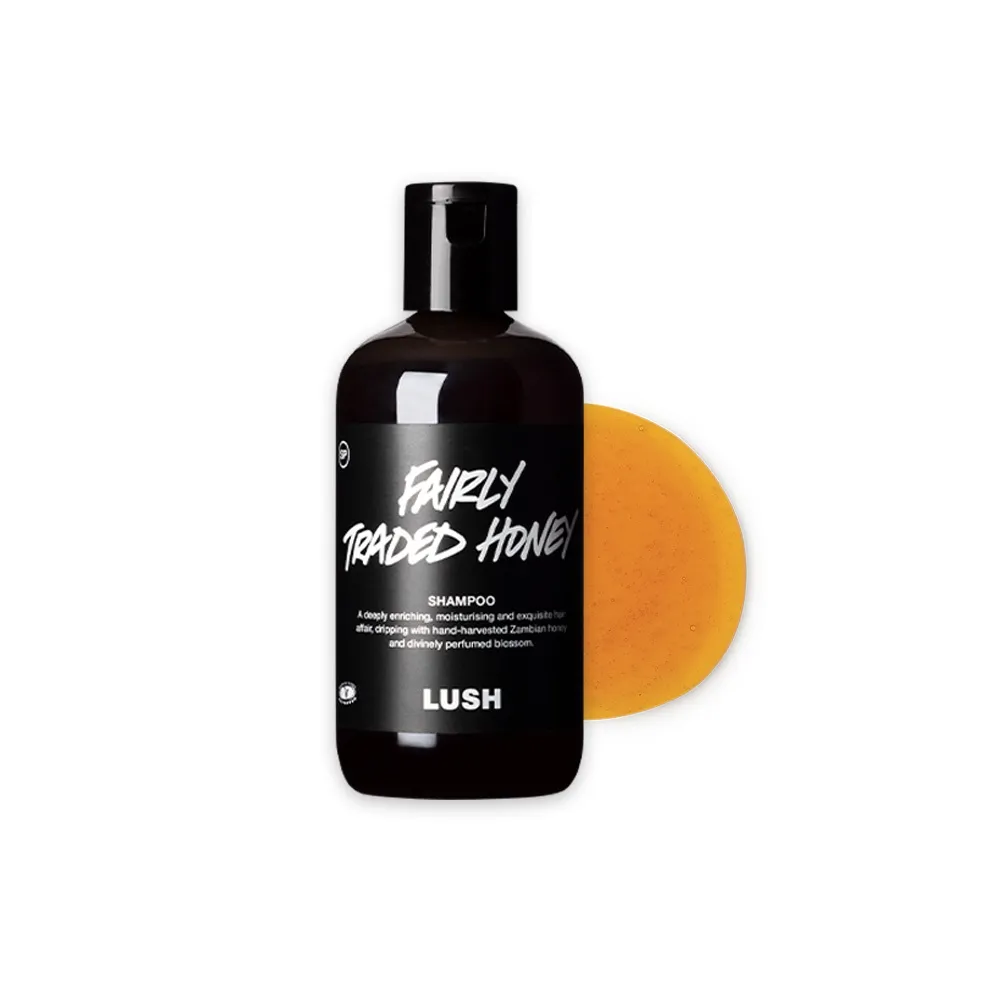 【LUSH 嵐舒】公平蜂蜜洗髮露 620g(洗髮露/蜂蜜/天竺葵/亞麻子)