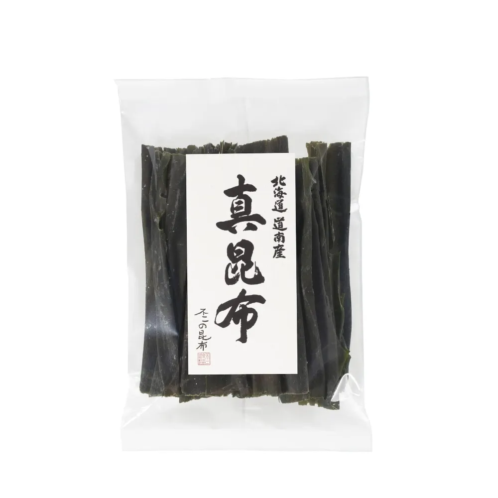 【日高昆布】日本製北海道道南產 真昆布 200g x1袋(利尻昆布 昆布乾貨 乾燥海帶 火鍋湯底料)